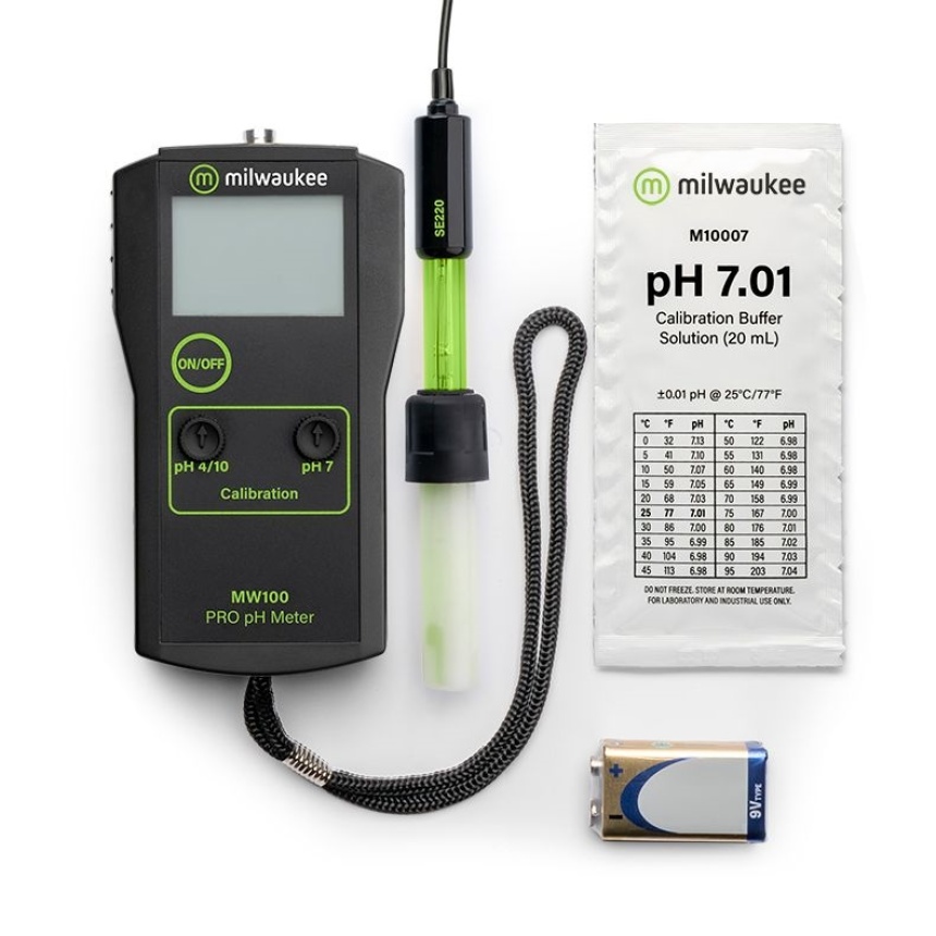 Merac Ph MW100 PRO pH Merač Milwaukee - Hidroponika