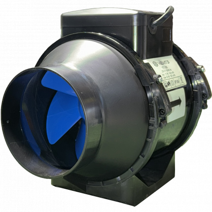Vents TT φ100 Mini Turbo Ventilator Crni