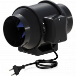 Vents TT φ125 Mini Turbo Ventilator Crni