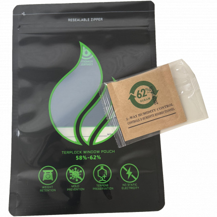 2-Way Humidity Control Pack 8g 62% + TerpLock Zip Kesica