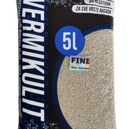 Vermikulit 5L Sitni Fine 0.5-3mm
