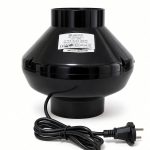 Vents VK 125 Duo R1V ventilator etiketa i kabl