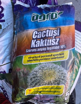 Agro zemlja za kaktuse 5L – oštećeno pakovanje, pocepana vreća